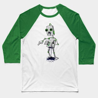 Drunk Robot - You Think You're Better Than Me? Baseball T-Shirt